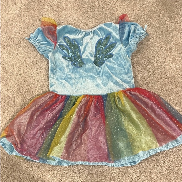 🎉GREAT condition “My Little Pony” Rainbow Costume - Blue, Red, Yellow - Picture 2 of 7
